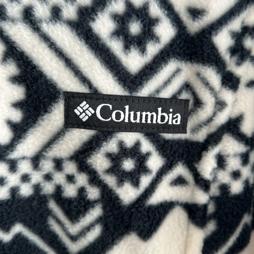 NWT Columbia Women's Benton Springs Printed Full Zip Fleece Jacket